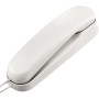 Quisiete TeléFono de Pared con Cable, TeléFono PequeñO de Hotel, Adecuado para el Hogar/BañO/Escuela/Oficina, TeléFono de Pared