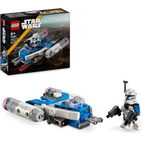 LEGO Star Wars: Las Guerras Clon Microfighter: ala-Y del Capitán Rex Nave Estelar de Juguete Coleccionable para Construir y