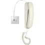 Quisiete TeléFono de Pared con Cable, TeléFono PequeñO de Hotel, Adecuado para el Hogar/BañO/Escuela/Oficina, TeléFono de Pared