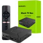 BOXPUT Q5 TV Box, Android 10.0 TV Box, Android Box 2GB RAM 8GB ROM, Allwinner H313/2.4G/5G Dual WiFi, BT5.2 Quad Core 4K Ultra