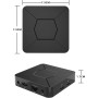 BOXPUT Q5 TV Box, Android 10.0 TV Box, Android Box 2GB RAM 8GB ROM, Allwinner H313/2.4G/5G Dual WiFi, BT5.2 Quad Core 4K Ultra