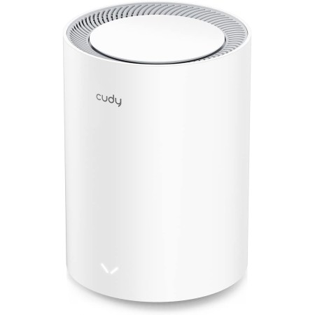 Cudy 2022 Nuevo WiFi 6 Mesh WiFi, AX1800 Whole Home Mesh WiFi System Gigabit WiFi 6 VPN Router and Extender, Control Parental,