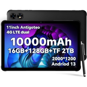 UMIDIGI Nueva Tableta 11" Android Más Ligera Que Otras Robusta Tablet,Netflix1080P,16GB+128GB(TF 2TB) T616 Octa-Core Tableta