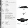 Leyf 4K Android TV Box Original Licensed by Google LLC and Netflix, Disney, Prime Video WiFi, Type-C, HDMI 2.1, USB 3.0,