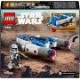 LEGO Star Wars: Las Guerras Clon Microfighter: ala-Y del Capitán Rex Nave Estelar de Juguete Coleccionable para Construir y