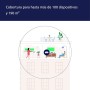 Sistema Wi-Fi 6 de malla de triple banda eero Pro 6 de Amazon con controlador de Hogar digital inteligente ZigBee integrado | 3