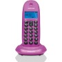 Motorola Voice - C1002GW Teléfono Fijo DECT Inalámbrico con Intercomunicador y Transferencia de Llamadas, Pantalla LED