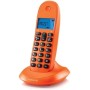 Motorola Voice - C1002GW Teléfono Fijo DECT Inalámbrico con Intercomunicador y Transferencia de Llamadas, Pantalla LED
