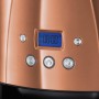 Russell Hobbs Cafetera de Goteo Luna Red - 12 Tazas, Jarra Cristal 1,8L, Programable, Soporte de Filtro Lavable, Tecnología de