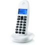 Motorola Voice - C1002GW Teléfono Fijo DECT Inalámbrico con Intercomunicador y Transferencia de Llamadas, Pantalla LED