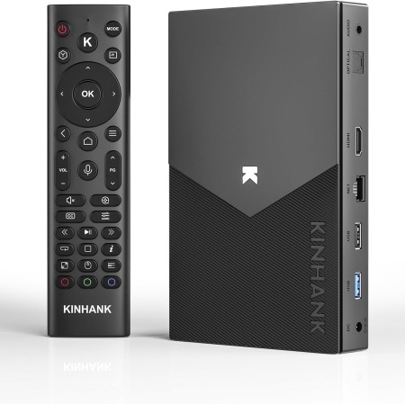 Kinhank 8K Android TV Box, Reproductor Multimedia 4K BD, Compatible con Dolby Vision/Dolby Atoms/DTS X/HDR10+, S928X-K, Poster