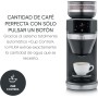 SEVERIN FILKA, cafetera de filtro totalmente automática, cafetera de filtro 5 en 1 con pantalla LED, molinillo, con jarra de