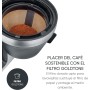 SEVERIN FILKA, cafetera de filtro totalmente automática, cafetera de filtro 5 en 1 con pantalla LED, molinillo, con jarra de