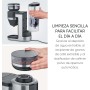 SEVERIN FILKA, cafetera de filtro totalmente automática, cafetera de filtro 5 en 1 con pantalla LED, molinillo, con jarra de
