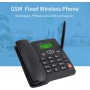 Sunydog Teléfono con Tarjeta Sim Gsm,Teléfono Inalámbrico Soporte para Teléfono de Escritorio Gsm 850/900/1800/1900 Mhz Tarjeta