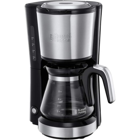 Russell Hobbs Cafetera de Goteo Compact Home - Diseño Compacto, 5 Tazas, Capacidad 740 ml, Soporte de Filtro Extraíble,