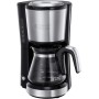Russell Hobbs Cafetera de Goteo Compact Home - Diseño Compacto, 5 Tazas, Capacidad 740 ml, Soporte de Filtro Extraíble,