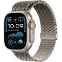 Apple Watch Band - Pulsera Milanese Loop - 49 mm - Natural - Talla M