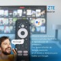 Caja Android TV ZTE 4K Android TV 10 | WiFi | Bluetooth 5.0 | Compatible con Control por Voz Google Assistance | Compatible con