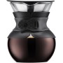 Bodum - 11571-109 - Pour Over - Cafetera de Goteo con Filtro Permanente - 1.0 l
