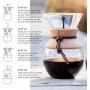 Bodum - 11571-109 - Pour Over - Cafetera de Goteo con Filtro Permanente - 1.0 l