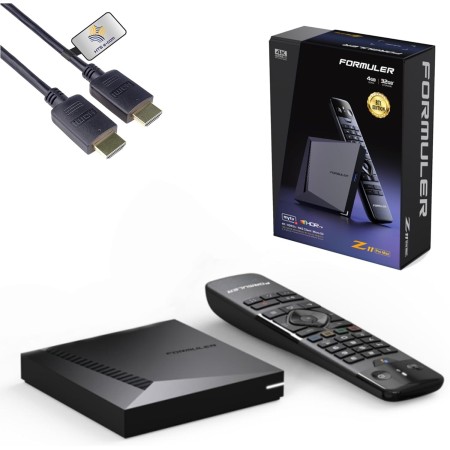 HTS e-com - Formuler Z11 (VAR-Listing - Spain) (Z11 Pro MAX BT1-Edition)