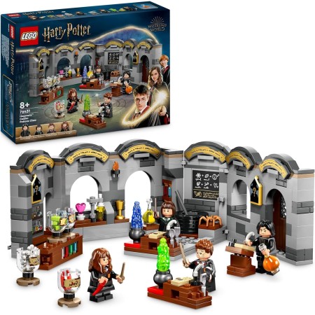LEGO Harry Potter Castillo de Hogwarts: Clase de Pociones Juego, Colegio de Juguete Coleccionable, Regalo para Niñas y Niñas de