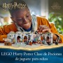 LEGO Harry Potter Castillo de Hogwarts: Clase de Pociones Juego, Colegio de Juguete Coleccionable, Regalo para Niñas y Niñas de