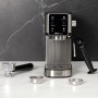 Ufesa Varese Cafetera Compacta Espresso y Capuccino, 1050W, Vaporizador Orientable, 20 Bares, 1 o 2 Cafés, Depósito 1.5L,