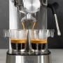 Ufesa Varese Cafetera Compacta Espresso y Capuccino, 1050W, Vaporizador Orientable, 20 Bares, 1 o 2 Cafés, Depósito 1.5L,