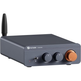Fosi Audio BT20A Pro Amplificador Hifi, Mini Amplificador 300Wx2 con Bluetooth y Chip TPA3255, Stereo HiFi Amp Clase D Estéreo