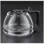 Russell Hobbs Cafetera de Goteo Textures Plus - 10 Tazas, Capacidad de 1,25L, Soporte de Filtro Extraíble, Tecnología de Rociado