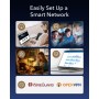 CUDY AX3000 2,5G Sistema de Malla Wi-Fi 6 Wi-Fi 6, 2,5 g WAN, Backhaul Ethernet, Ideal para 1Gig+ Internet, Wireguard, OpenVPN,
