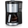 Melitta Look V Perfection 1025-06, Cafetera Goteo, AromaSelector, Moderna, Jarra de Vidrio, Depósito de Agua Extraíble,
