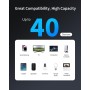 BrosTrend Repetidor WiFi 6 AX1500, Amplificador Señal WiFi con Puerto Ethernet Gigabit, Double Banda 5GHz y 2.4GHz WiFi Extender