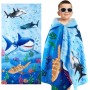 WERNNSAI Toalla de Playa de Flamenco - Tropical Hawaii Suministros para la Fiesta 76 x 152cm Manta de Playa de Microfibra Regalo