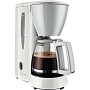 Melitta Cafetera de filtro con jarra de vidrio, Para 5 tazas de café, Single 5, Blanco, M720-1/1