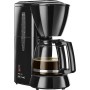 Melitta Cafetera de filtro con jarra de vidrio, Para 5 tazas de café, Single 5, Blanco, M720-1/1