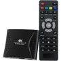 ZUMKUNM Reproductor Multimedia Digital 4K UHD y 1080P para Tarjetas USB y microSD señalización Digital H.265 H.264 MP4 MKV Video