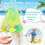 Juguete de arena para niños, juego de 21 piezas con moldes de hielo y bolsa de transporte, juguete de playa a partir de 3 años,