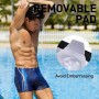 Arcweg Bañadores Hombre Traje de Baño Corto para Hombres Calzoncillos Secado Rápido Elástica Almohadillas Extraídas Deportes