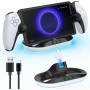 Base de Carga PS Portal, Soporte Carga Playstation Portal, Soporte para PS Portal con Conector Magnético, Acessorios para Base