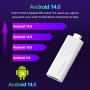 Xilibod H96Max Android 14.0 TV Stick 2GB RAM 16GB ROM Mali G31 H313 Quad Core Arm Cortex A53 Support 2.4G/5G WiFi BT5.0 Smart TV