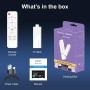 Xilibod H96Max Android 14.0 TV Stick 2GB RAM 16GB ROM Mali G31 H313 Quad Core Arm Cortex A53 Support 2.4G/5G WiFi BT5.0 Smart TV