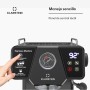 Klarstein Libeica Cafetera Espresso – 19 Bares, 1350W, Acero Inoxidable, Boquilla de Vapor, Depósito 1,8L, Panel Táctil, Para