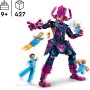 LEGO Marvel Cuatro Fantásticos vs. Figura para Construir de Galactus, Juguete de Construcción de Superhéroes con Minifiguras de