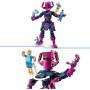 LEGO Marvel Cuatro Fantásticos vs. Figura para Construir de Galactus, Juguete de Construcción de Superhéroes con Minifiguras de
