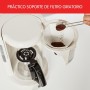 Moulinex Cafetera filtro Soleil FG381A - Cafetera de filtro vintage de 1000 W, capacidad de 1,25 L, jarra de cristal, sistema
