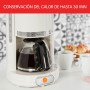 Moulinex Cafetera filtro Soleil FG381A - Cafetera de filtro vintage de 1000 W, capacidad de 1,25 L, jarra de cristal, sistema
