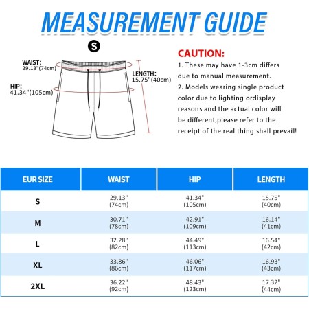 Bañador Hombre de Secado Rápido Impermeable Bañadores Largo, Traje de Baño para Natacion Piscina Corto Pantalones, Verano Shorts